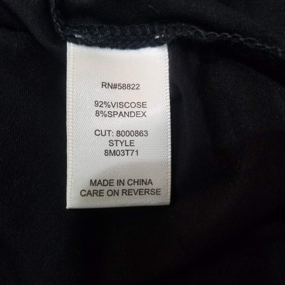 Max Studio Size XS Therese Black Off The Shoulder Top - Picture 5 of 6